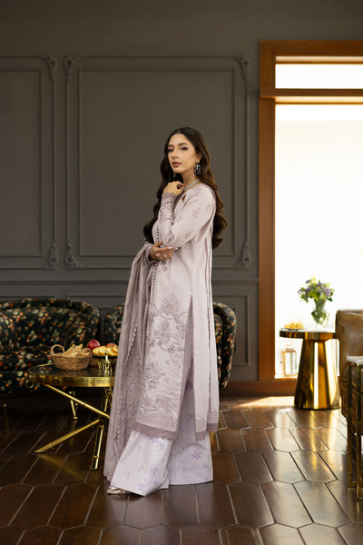 Embroidered 3-Piece Lawn Suit
