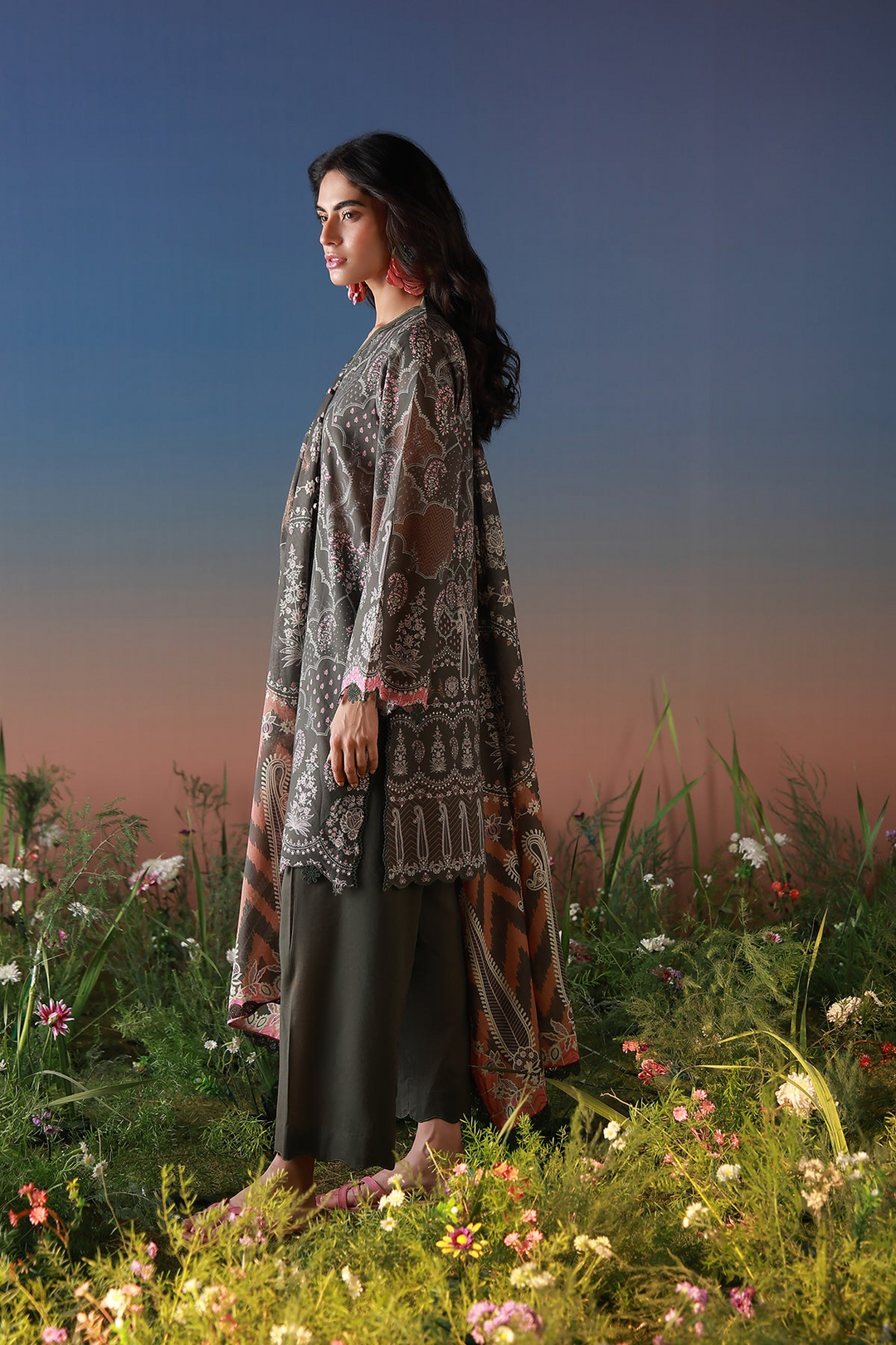 Mirha Unstitched Printed Lawn
