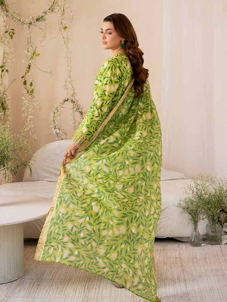 NOVA 3-Piece Unstitched Digital Printed Lawn Embroidered Suit
