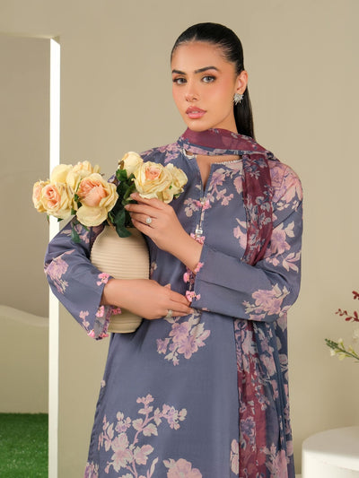 2 Piece Lawn Suit-Printed (Unstitched)