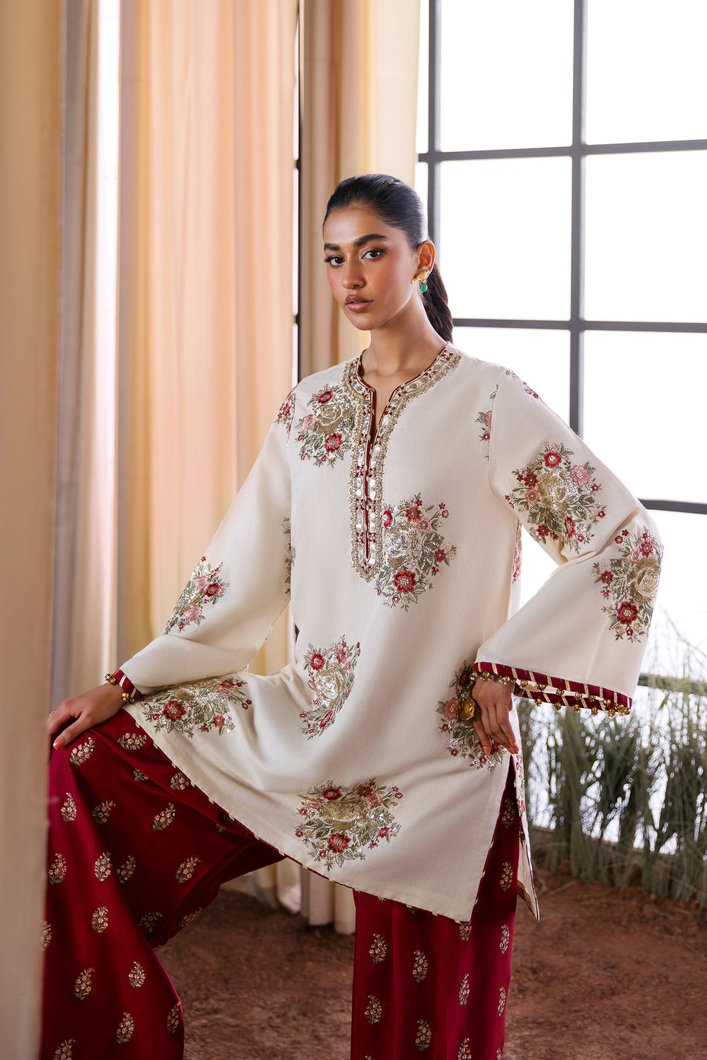 EMBROIDERED SUIT