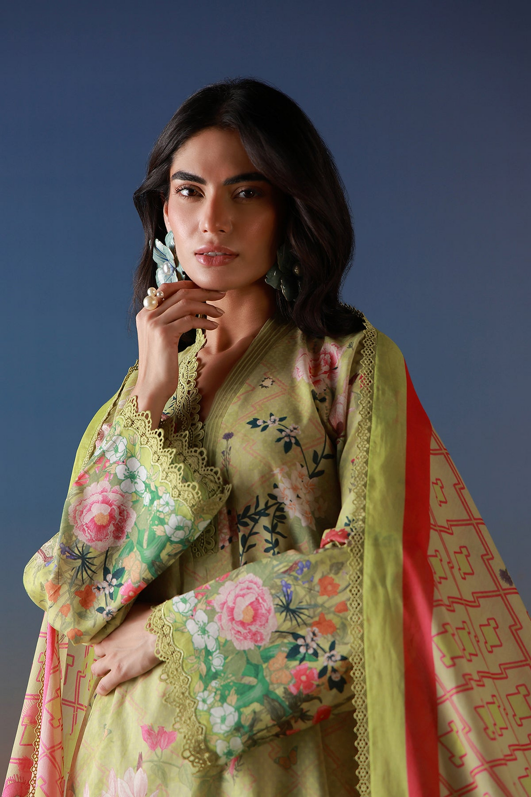 Mirha Unstitched Printed Lawn