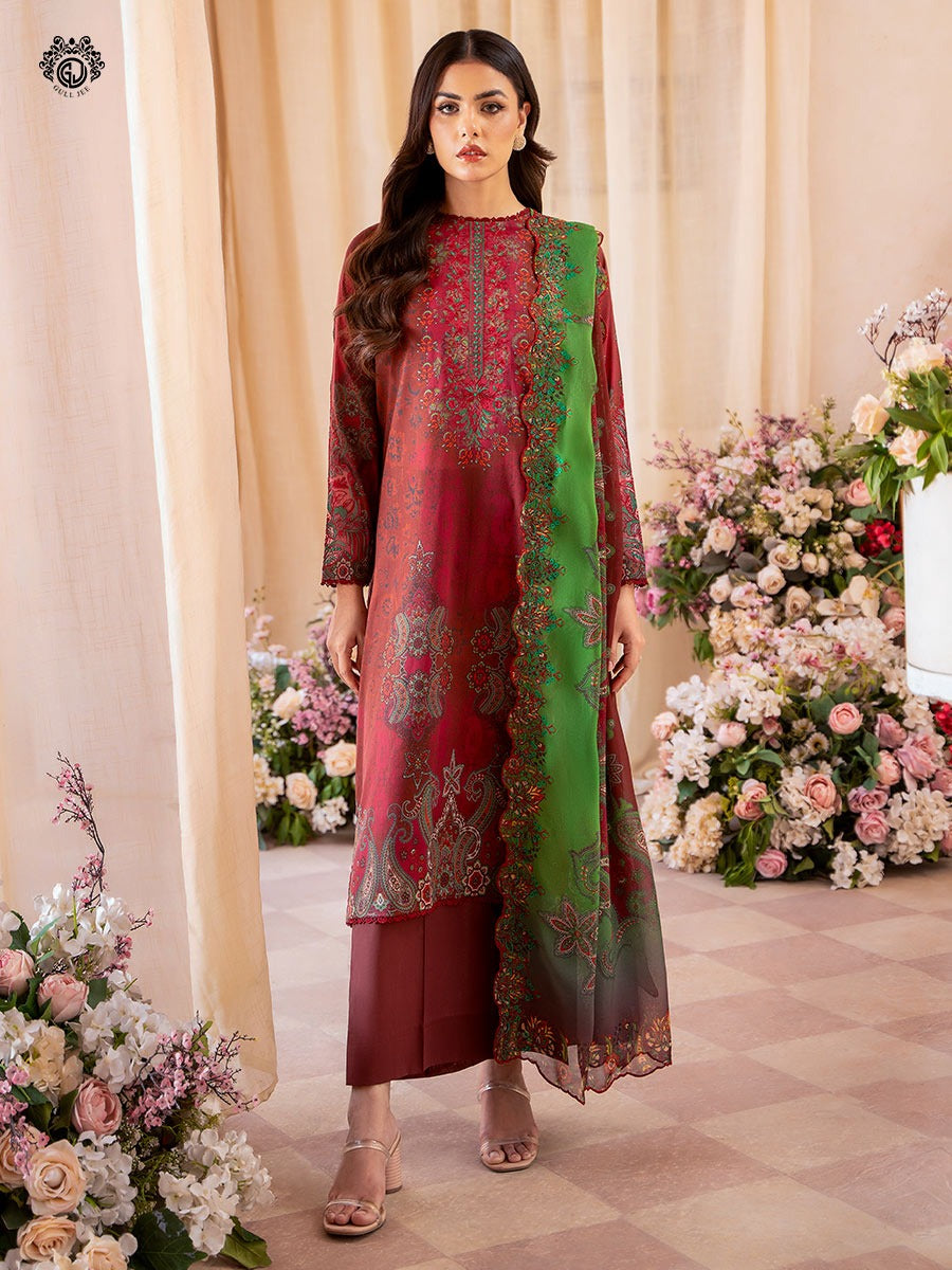 RANG PASAND Unstitched Three Piece