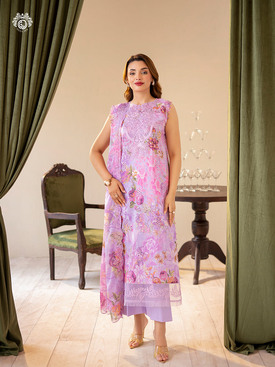 Rang Pasand Unstitched Three Piece Collection