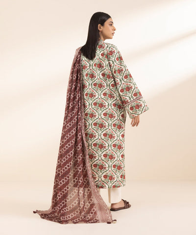 2 Piece - Embroidered Lawn Suit