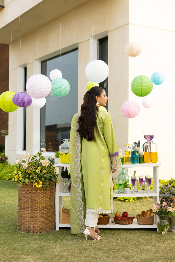 Embroidered 3-Piece Lawn Suit