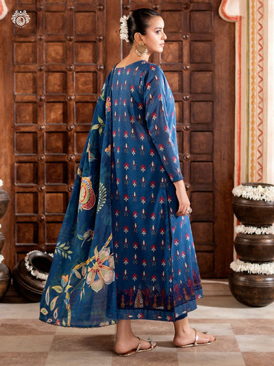 Tabeer Unstitched Lawn 3 PC