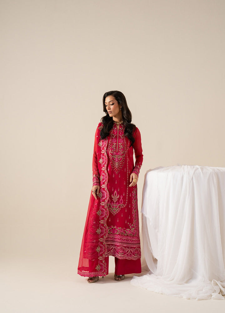 Freesia Zaib Embroirdered Chiffon
