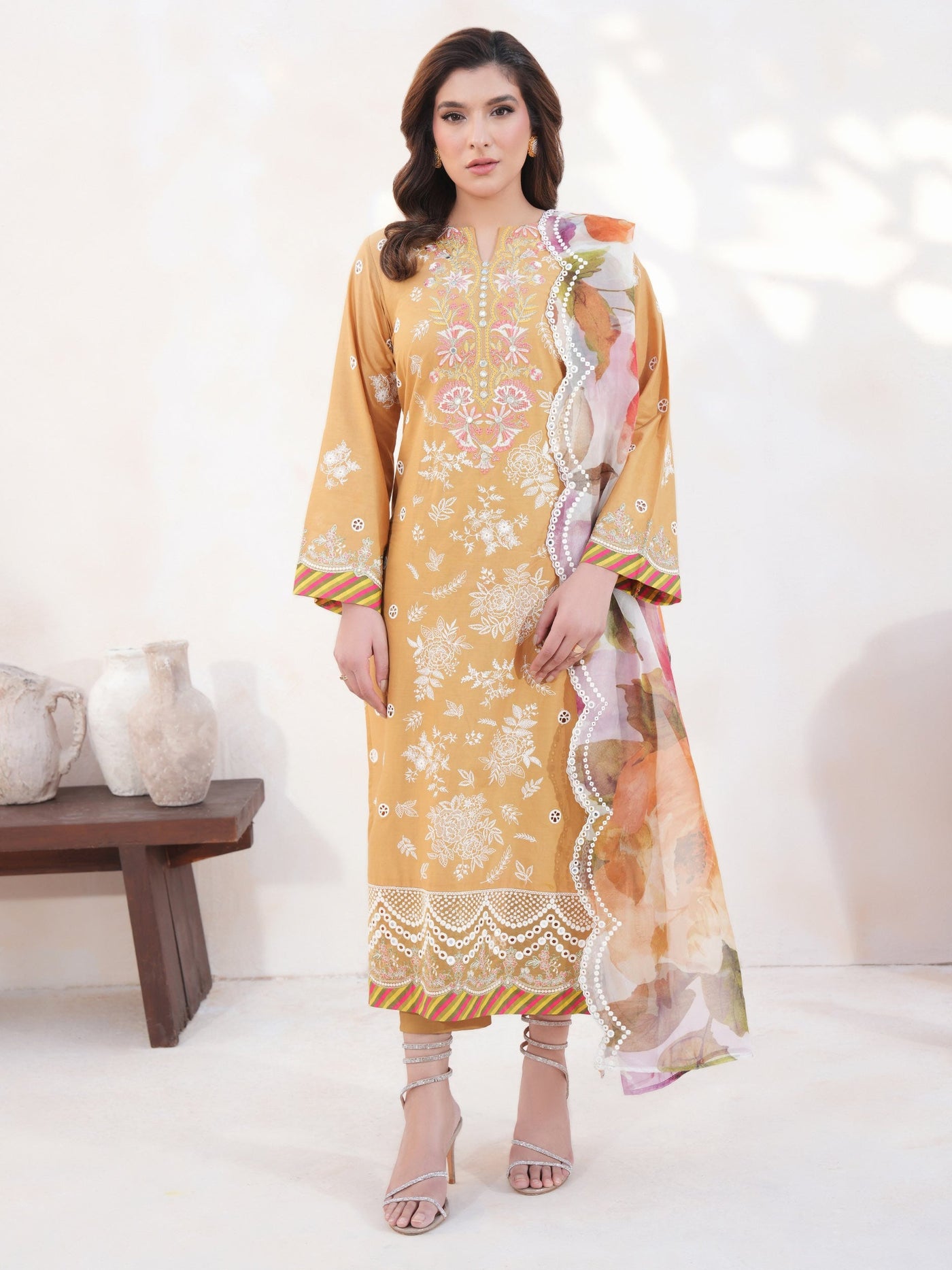3 Piece Lawn Suit