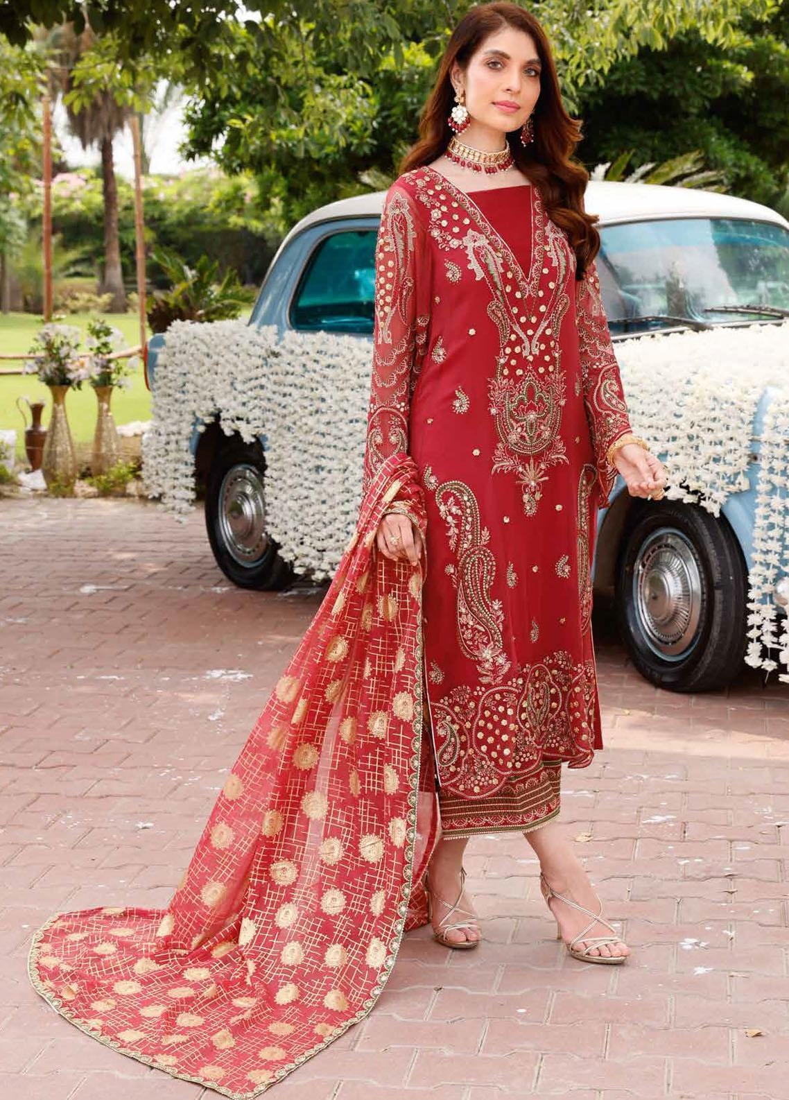 Charizma SHEHNAI Unstitched Chiffon