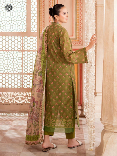 Tabeer Unstitched Lawn 3 PC