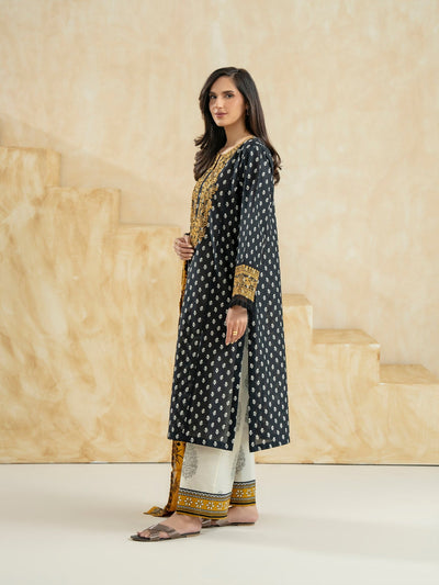 3 Piece Lawn Suit-Embroidered (Pret)