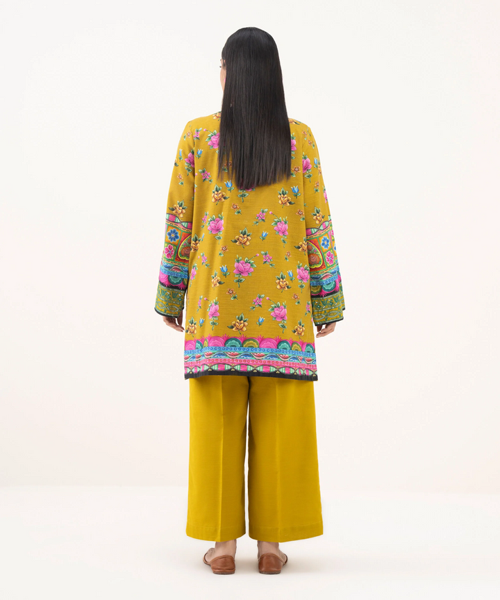 Embroidered Light Khaddar Shirt