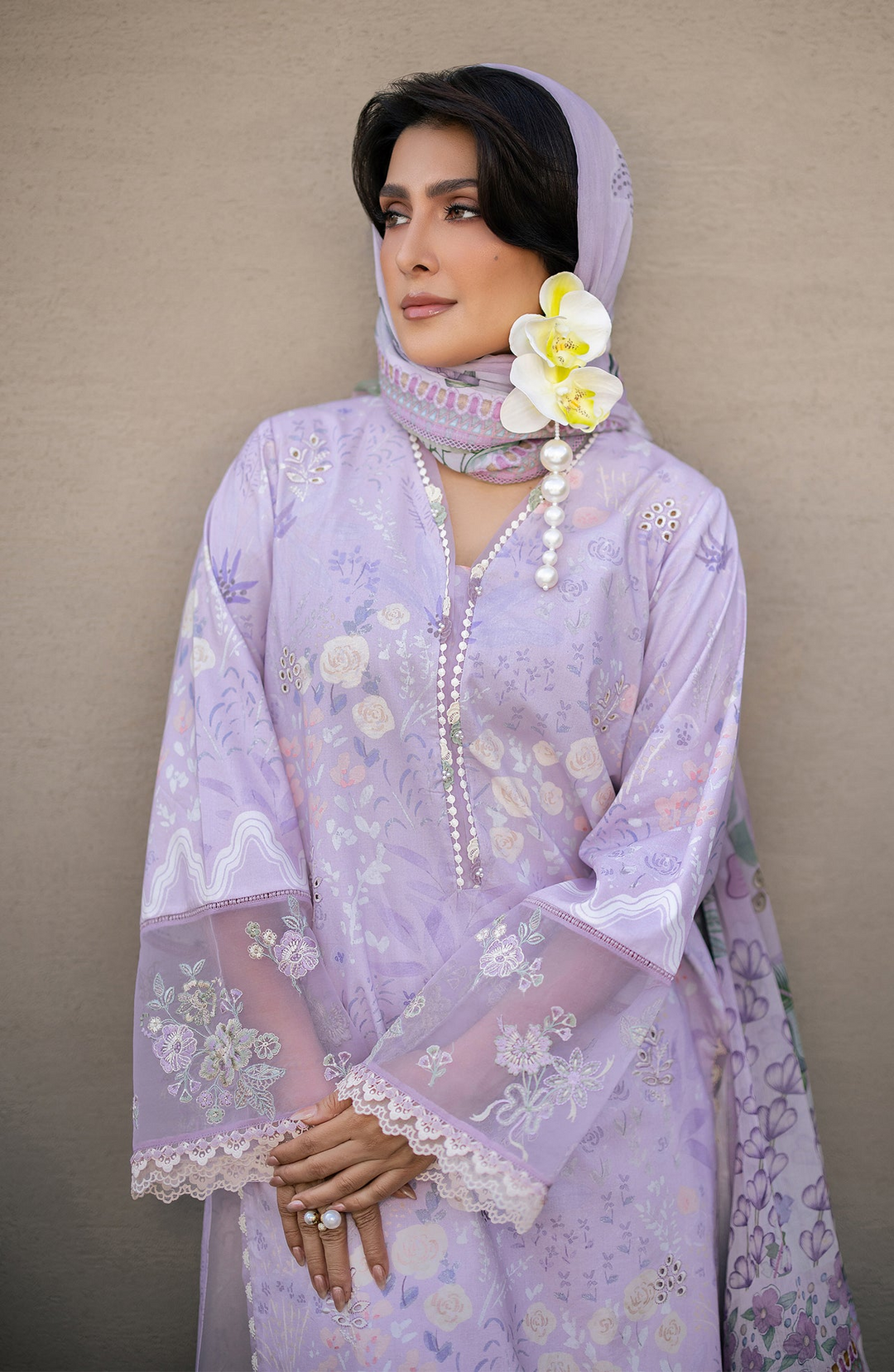 Afsanah Embroidered  Lawn