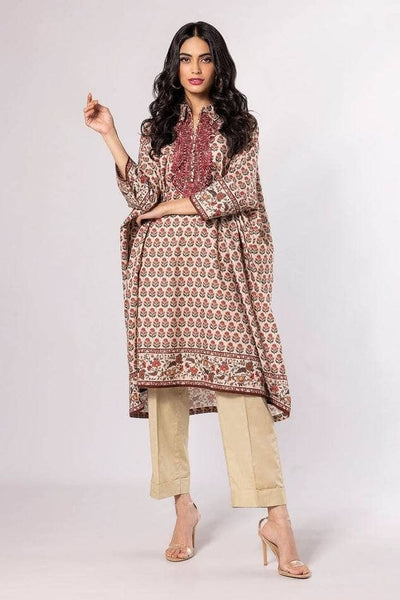 KHAADI UNSTITCHED LAWN 2 PC