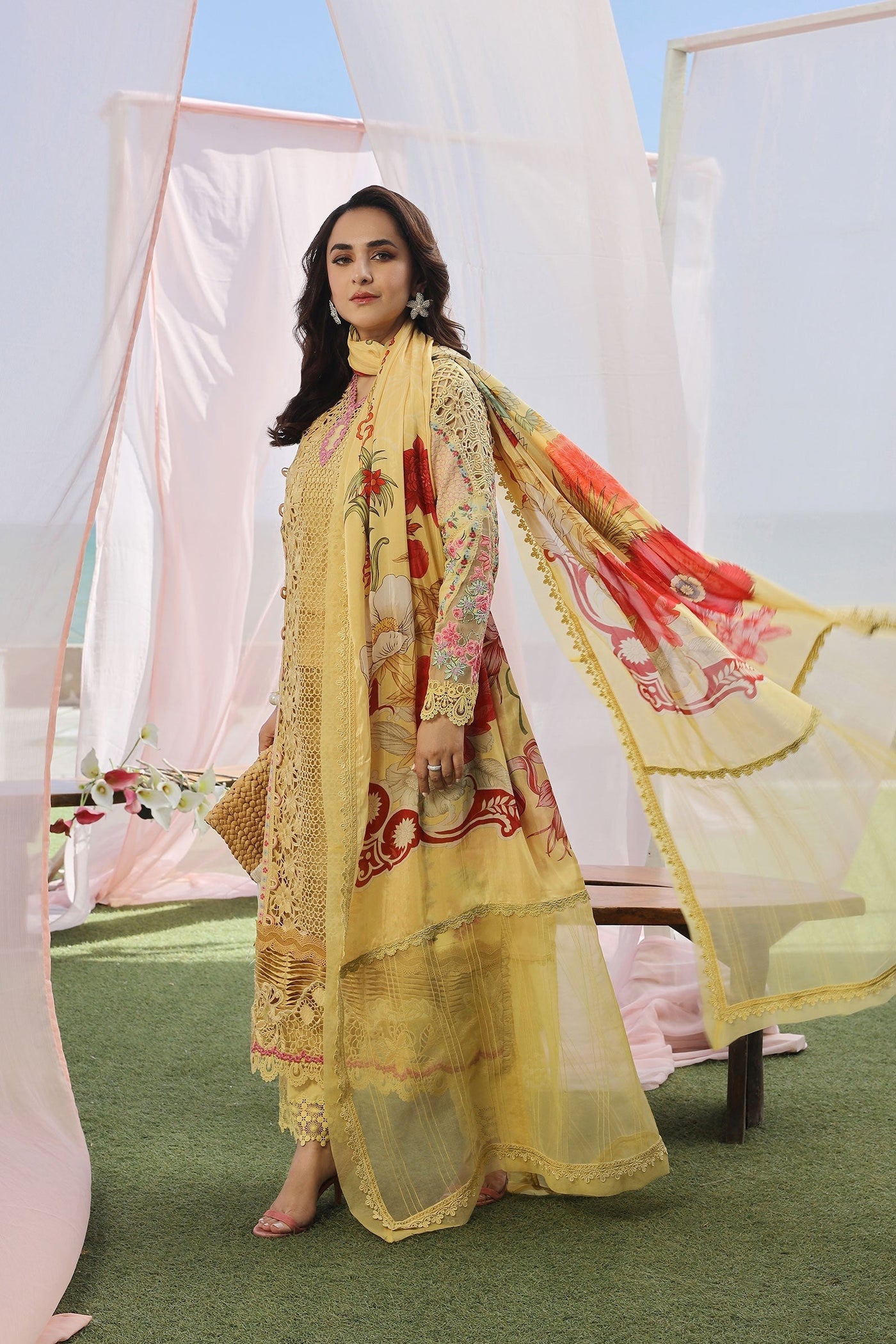 MARYAM HUSSAIN LUXURY LAWN-TROPICA