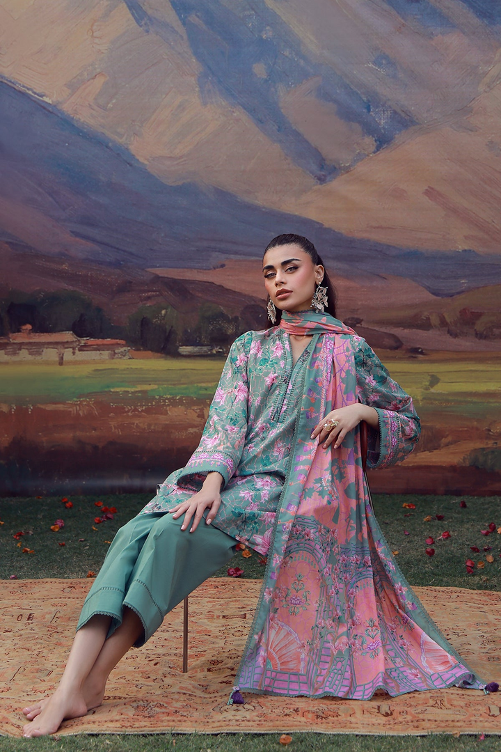 Mirha Unstitched Printed Lawn