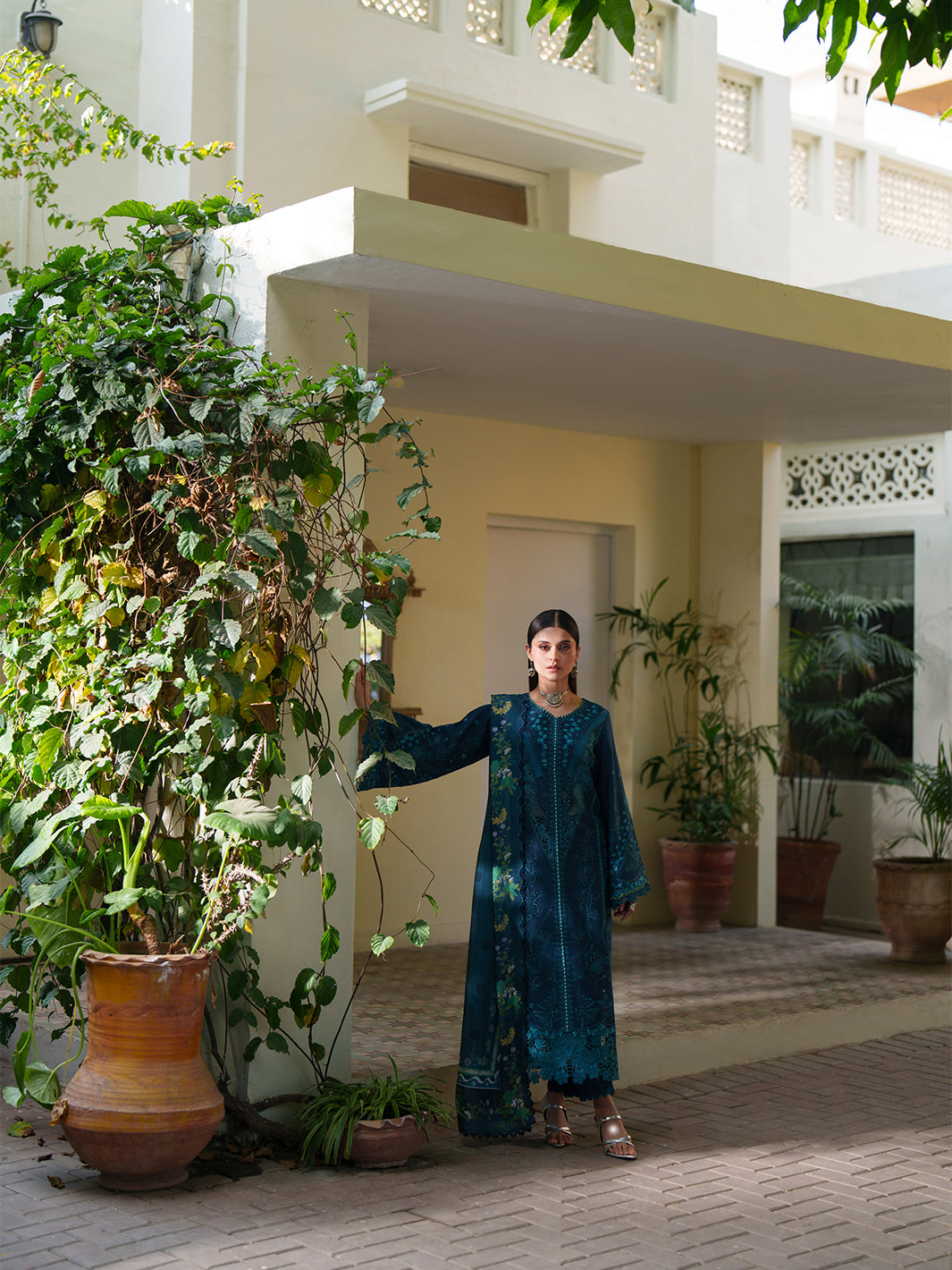 Heritage Dore Unstitched Lawn