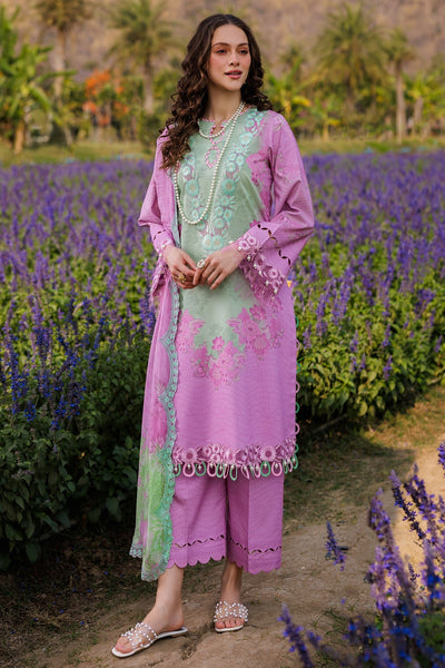 3-PC Unstitched Embroidered Lawn Collection