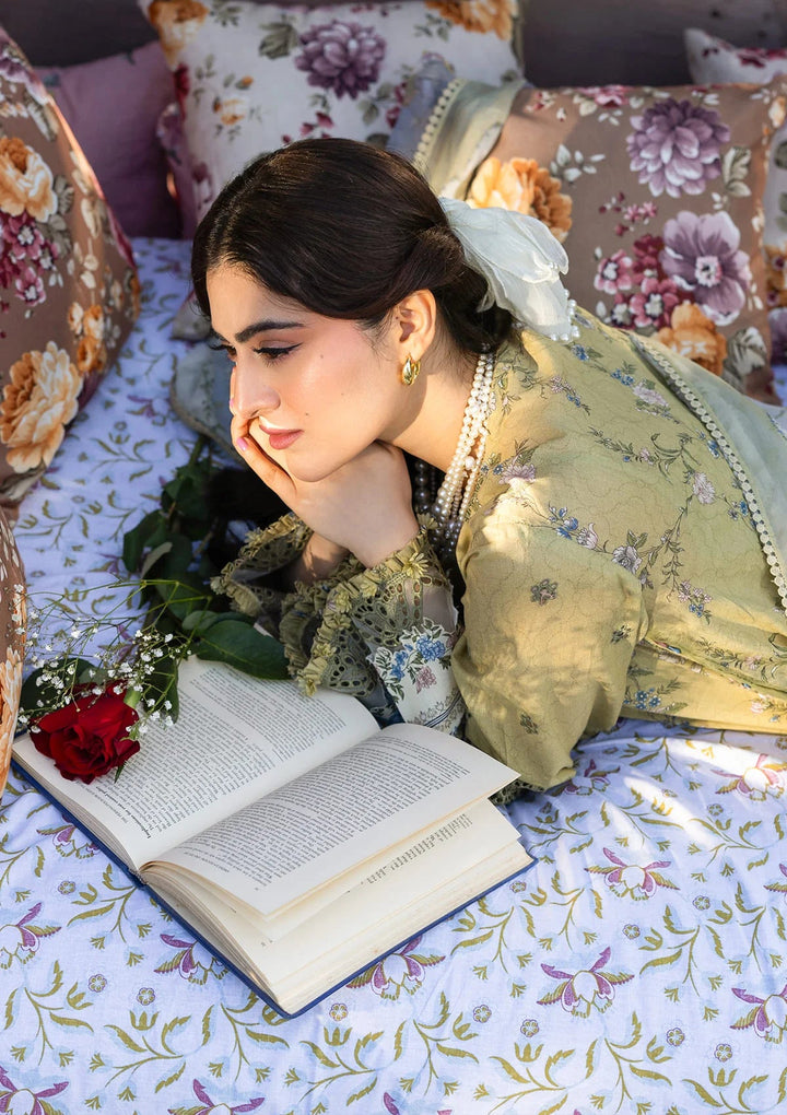 CHIKANKARI PRINTS WITH CHIFFON DUPATTA