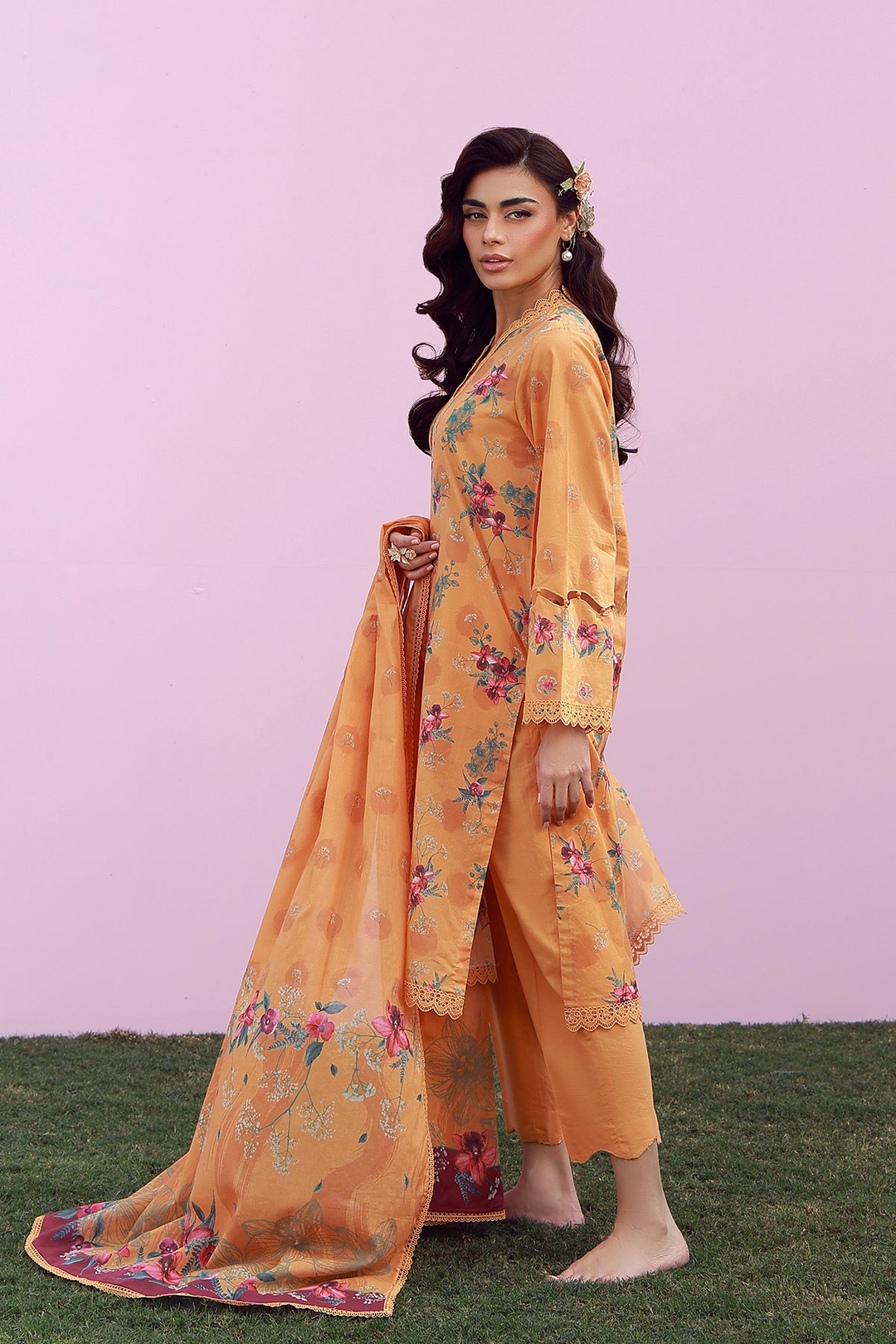 Mirha Unstitched Printed Lawn