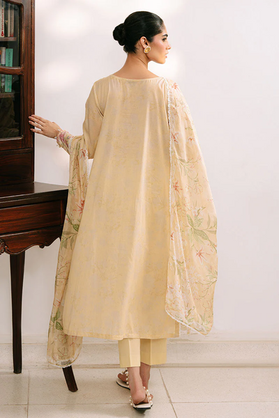 3PC PRINTED CAMBRIC SUIT