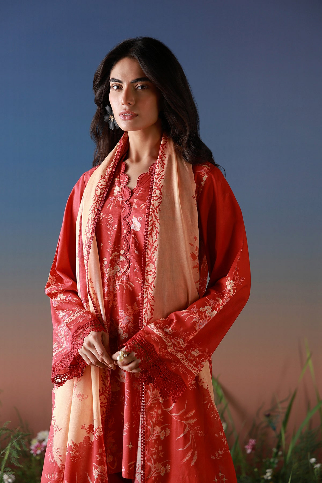 Mirha Unstitched Printed Lawn
