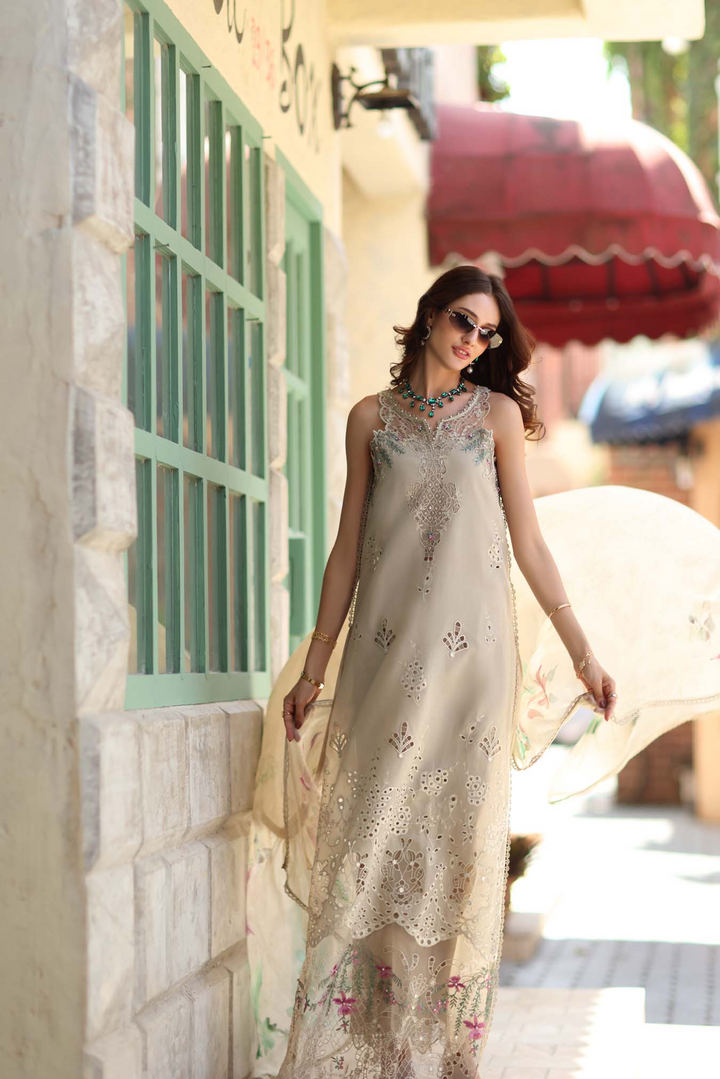 Luxe Chikankaari Lawn Suit