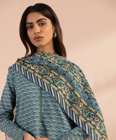 SAPPHIRE 0U3PDY24D252 Printed Lawn Suit