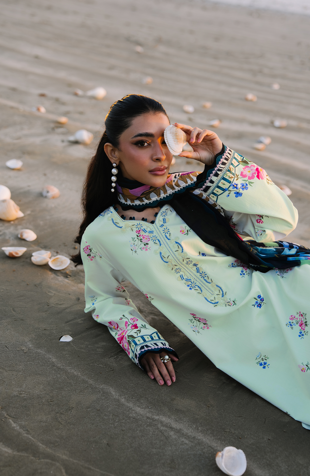 Afsanah Unstitched Lawn