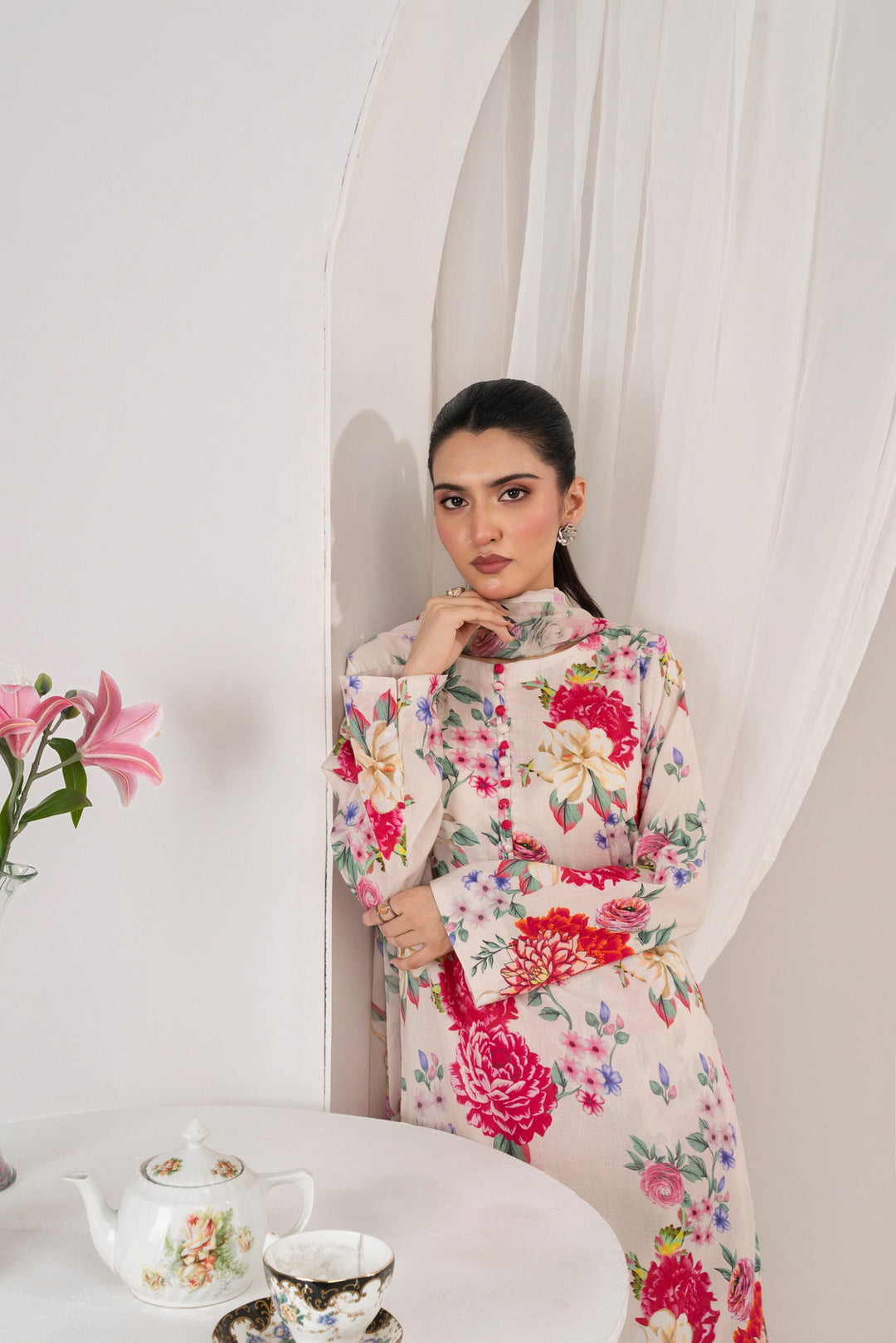Exquisite Summer Lawn 3-Piece