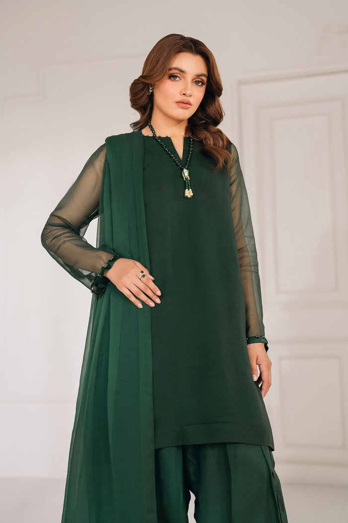 PLAIN CHIFFON 3 PIECE