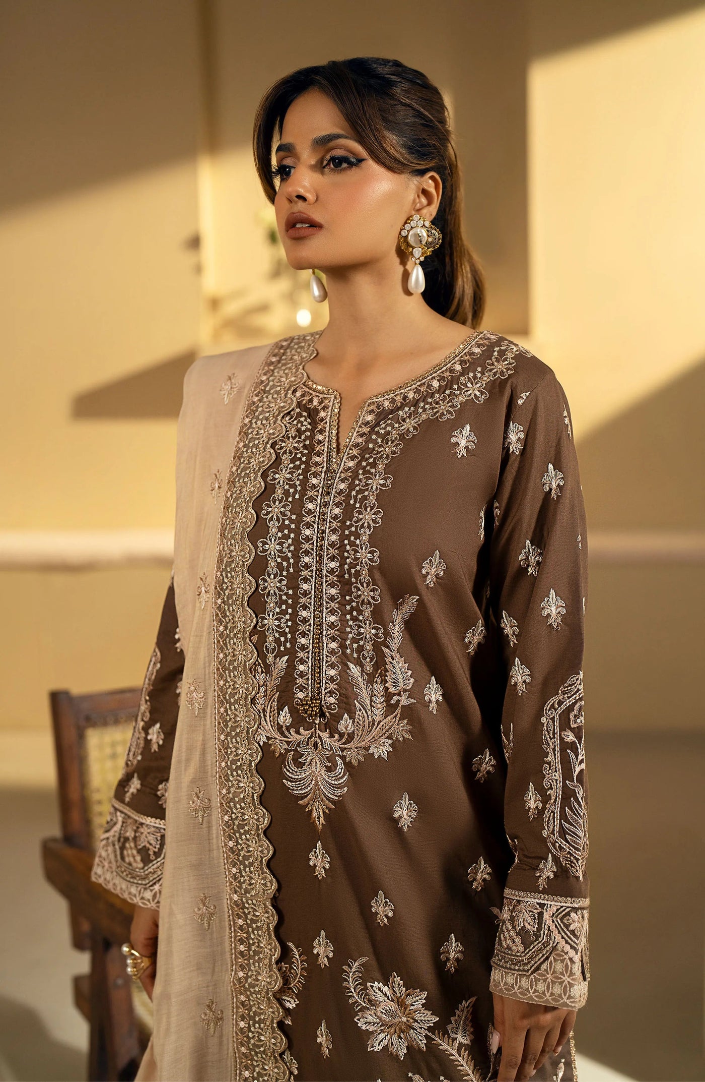 MARYUM & MARIA LUXURY LAWN Asya - MS24-627