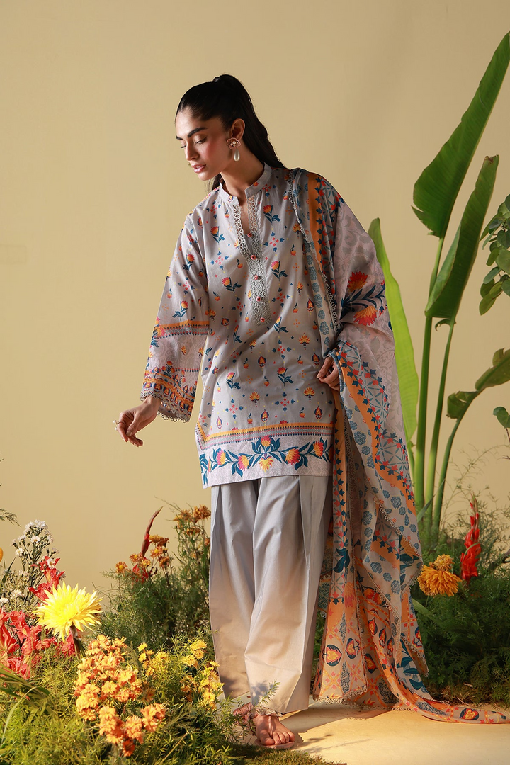 Mirha Unstitched Printed Lawn