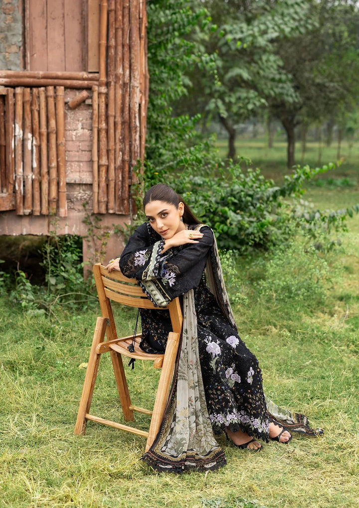CHIKANKARI PRINTS WITH CHIFFON DUPATTA