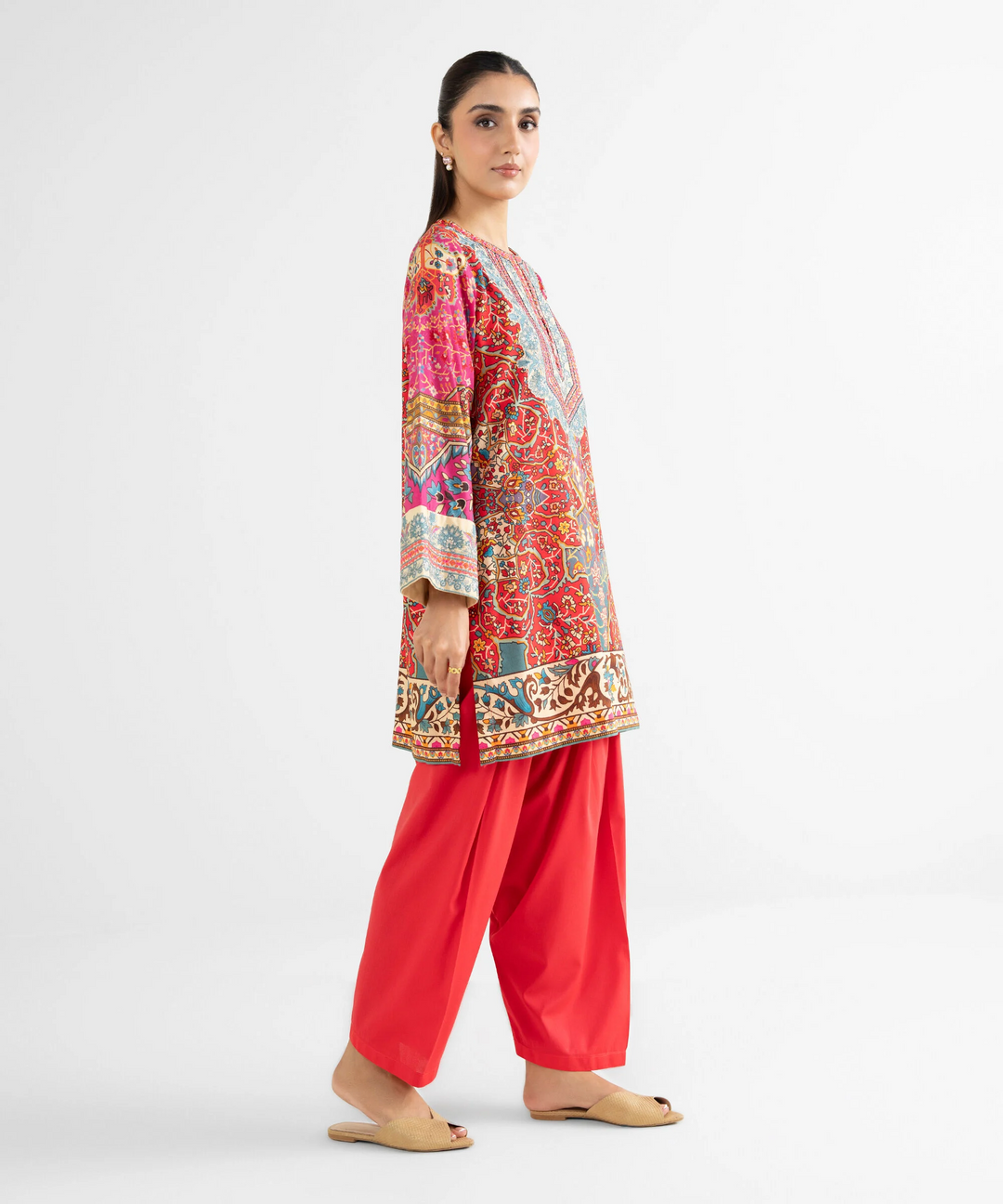 Embroidered Linen Viscose Shirt