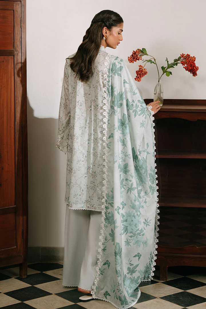 3PC PRINTED CAMBRIC SUIT