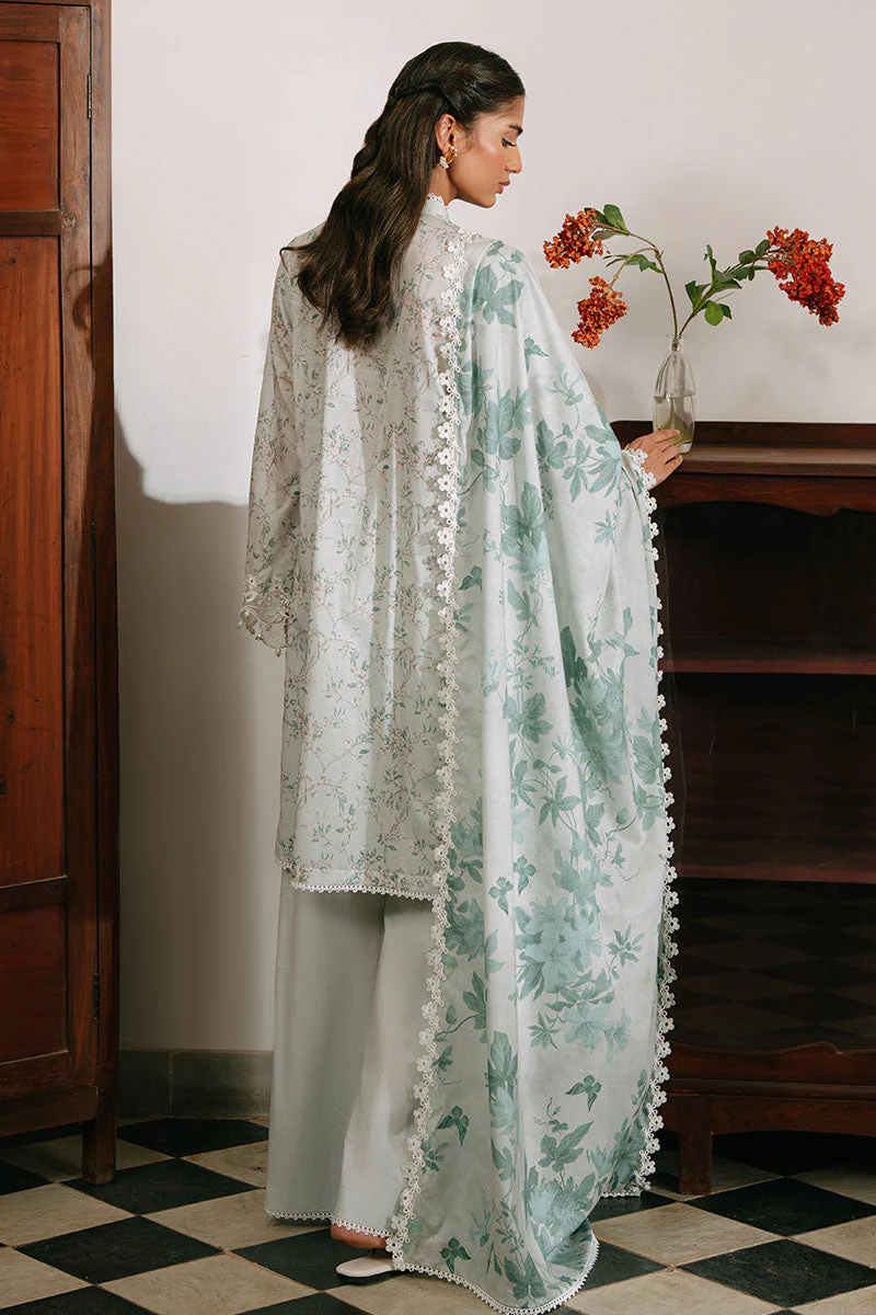 3PC PRINTED CAMBRIC SUIT