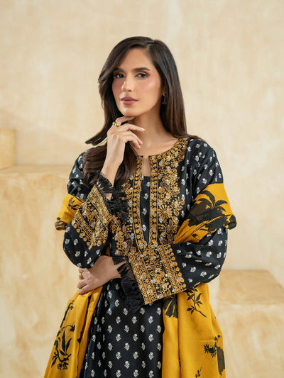 3 Piece Lawn Suit-Embroidered (Pret)
