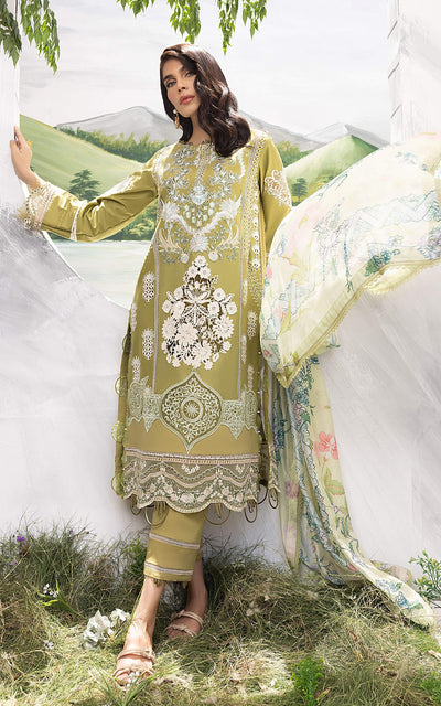 Asifa & Nabeel Aleyna Embroidered Lawn ALV-15