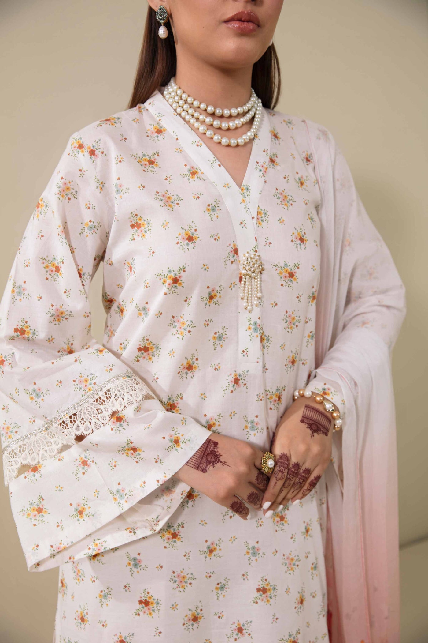 NISHAT LINEN 2 PIECE PRINTED LAWN