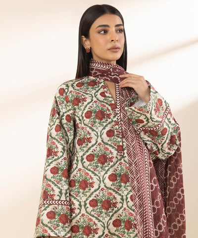 2 Piece - Embroidered Lawn Suit