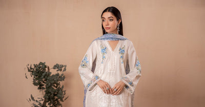 MARIA.B LUXURY Embroidered Lawn Suit