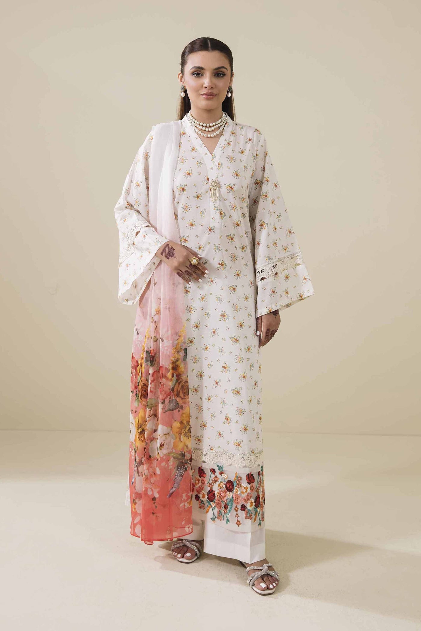 NISHAT LINEN 2 PIECE PRINTED LAWN