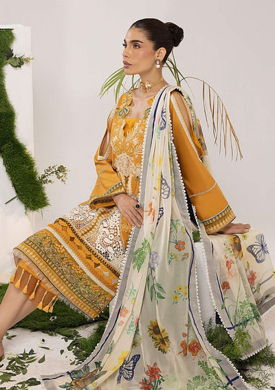 Asifa & Nabeel Aleyna Embroidered Lawn ALV-12