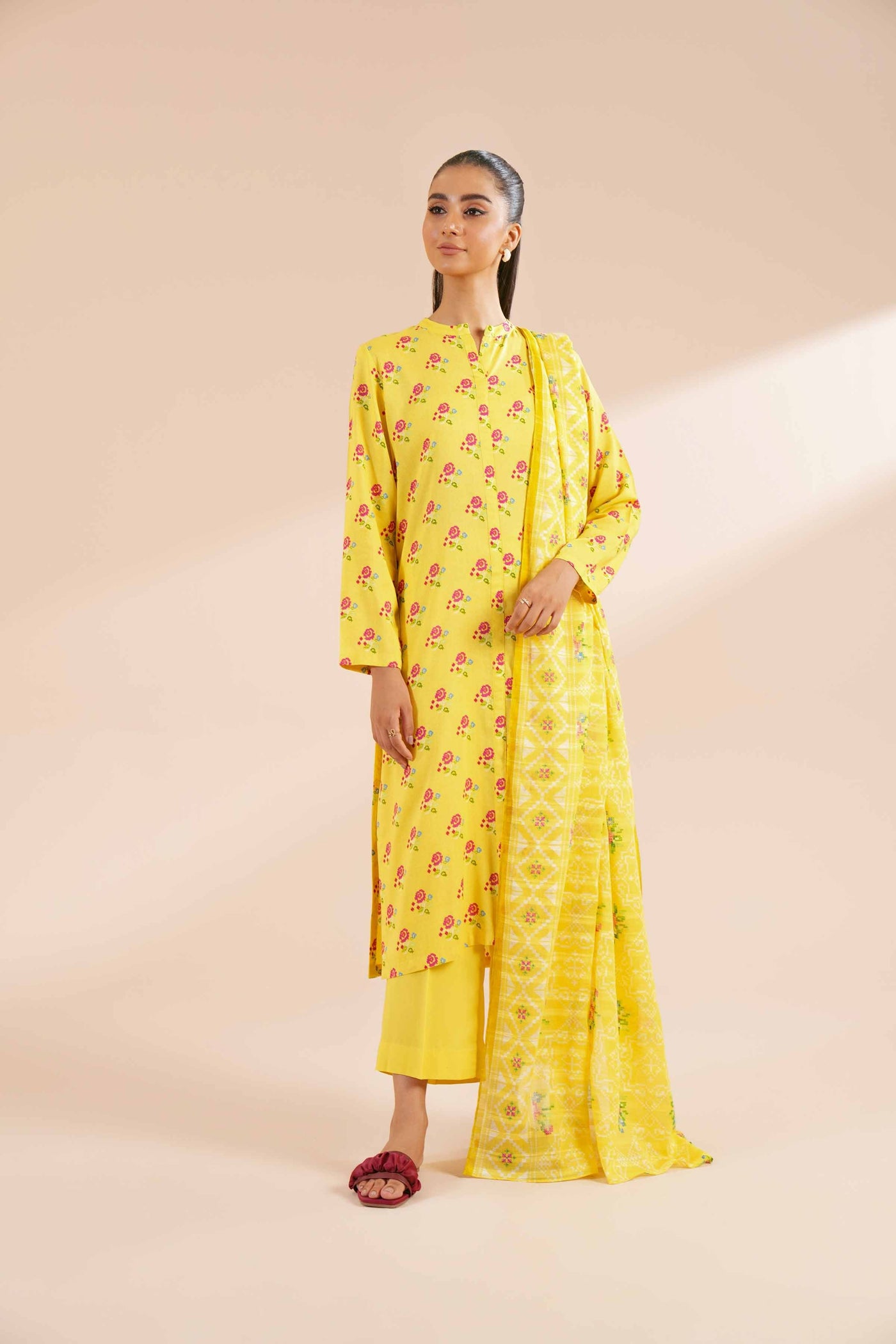 Nishat Linen || 3 Piece - Printed Suit - 42402117