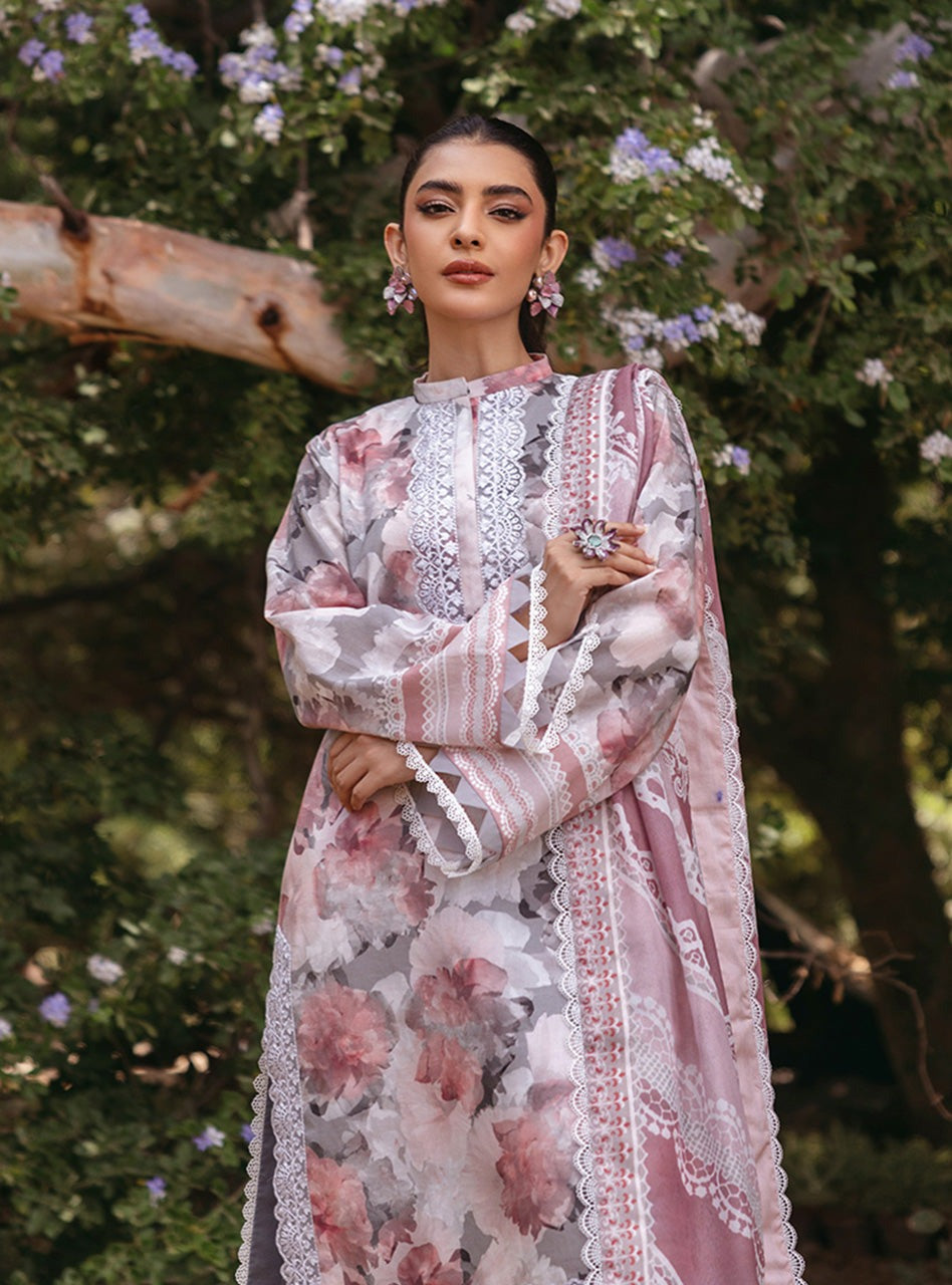 ZAINAB CHOTTANI-TAHRA LAWN - ZINNIA