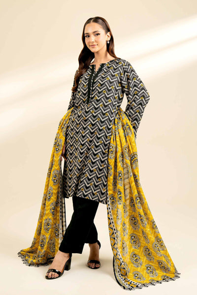 Nishat Linen || 3 Piece - Printed Suit - 42402118