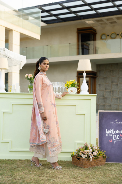 Embroidered 3-Piece Lawn Suit