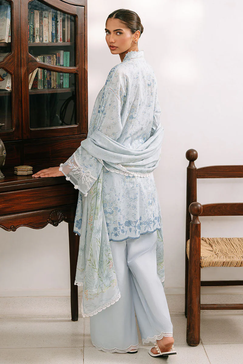 3PC PRINTED CAMBRIC SUIT